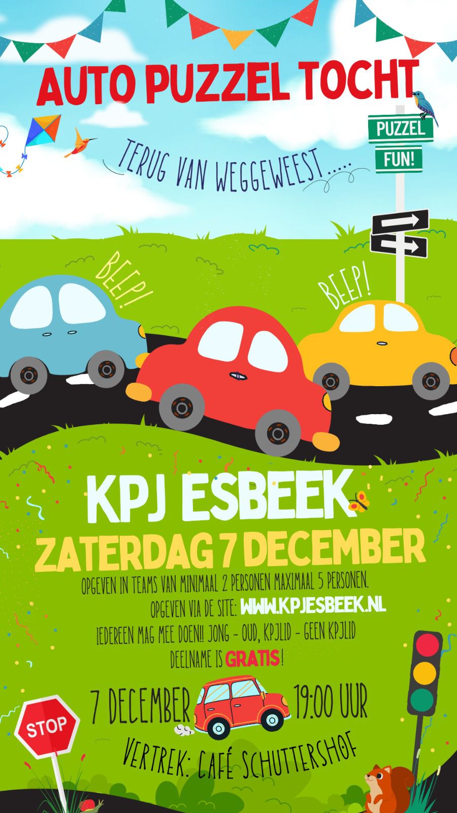 KPJ Autopuzzeltocht